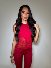 Load image into Gallery viewer, TATIANA JUMPSUIT (WINE)