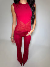 Load image into Gallery viewer, TATIANA JUMPSUIT (WINE)