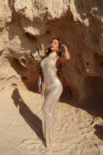 Load image into Gallery viewer, EXCLUSIVE DESIGN: GOLDEN HOUR SEQUIN MAXI DRESS (GOLD)