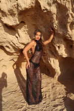 Load image into Gallery viewer, EXCLUSIVE DESIGN: GOLDEN HOUR SEQUIN MAXI DRESS (BLACK)