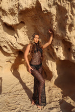 Load image into Gallery viewer, EXCLUSIVE DESIGN: GOLDEN HOUR SEQUIN MAXI DRESS (BLACK)