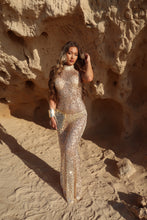 Load image into Gallery viewer, EXCLUSIVE DESIGN: GOLDEN HOUR SEQUIN MAXI DRESS (GOLD)
