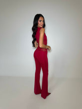 Load image into Gallery viewer, TATIANA JUMPSUIT (WINE)
