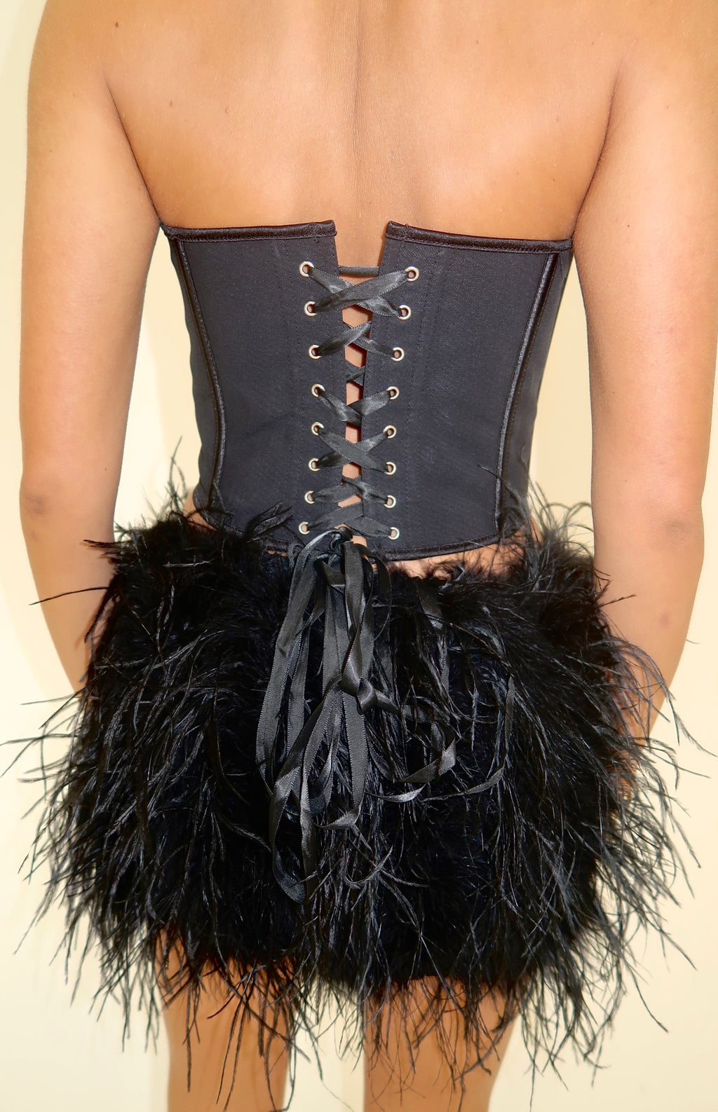 LAYLA CORSET TOP | BLACK
