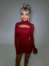 Load image into Gallery viewer, DAHLIA LACE MINI DRESS

