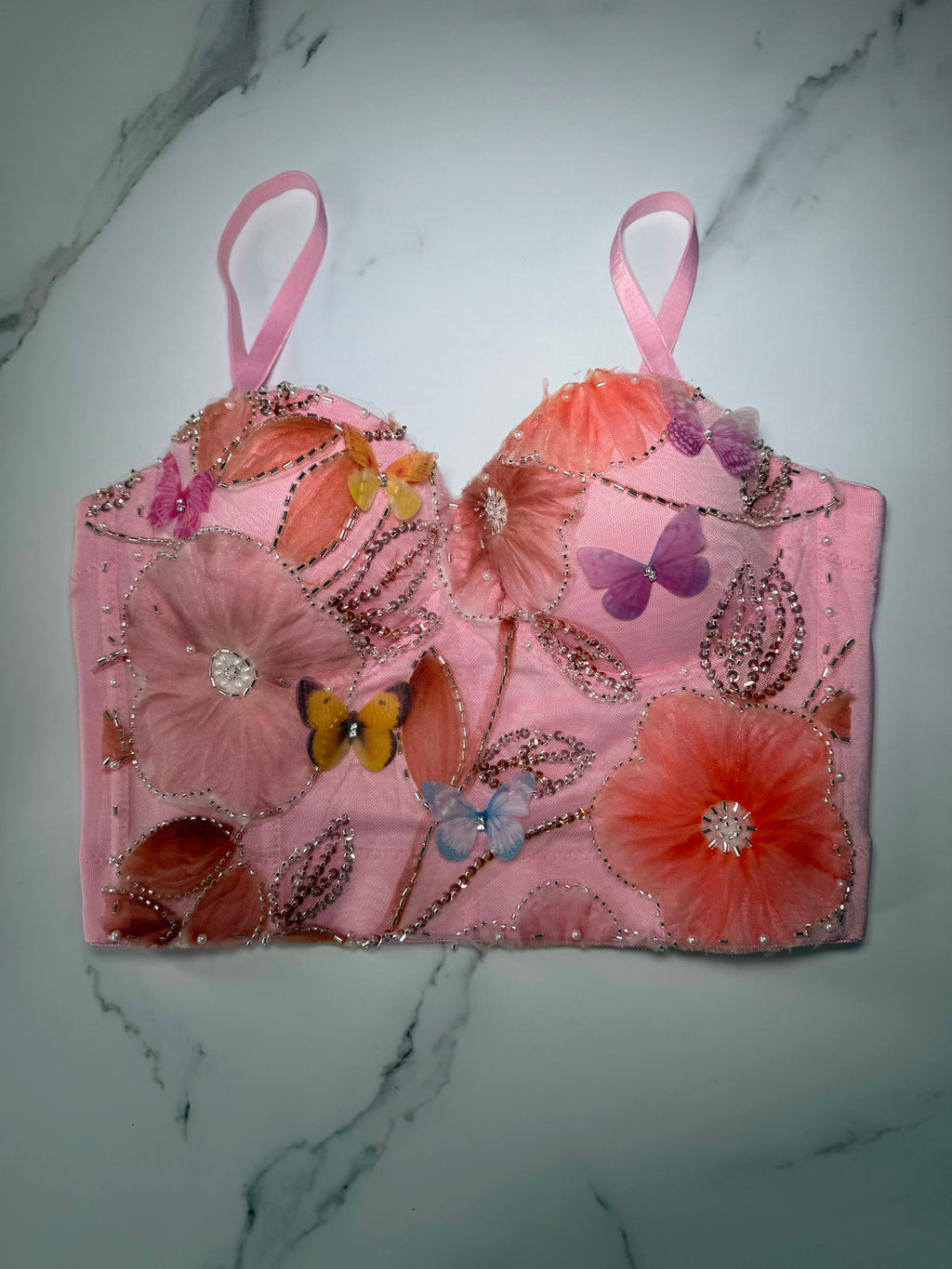 GRACIE CROP TOP (PINK)