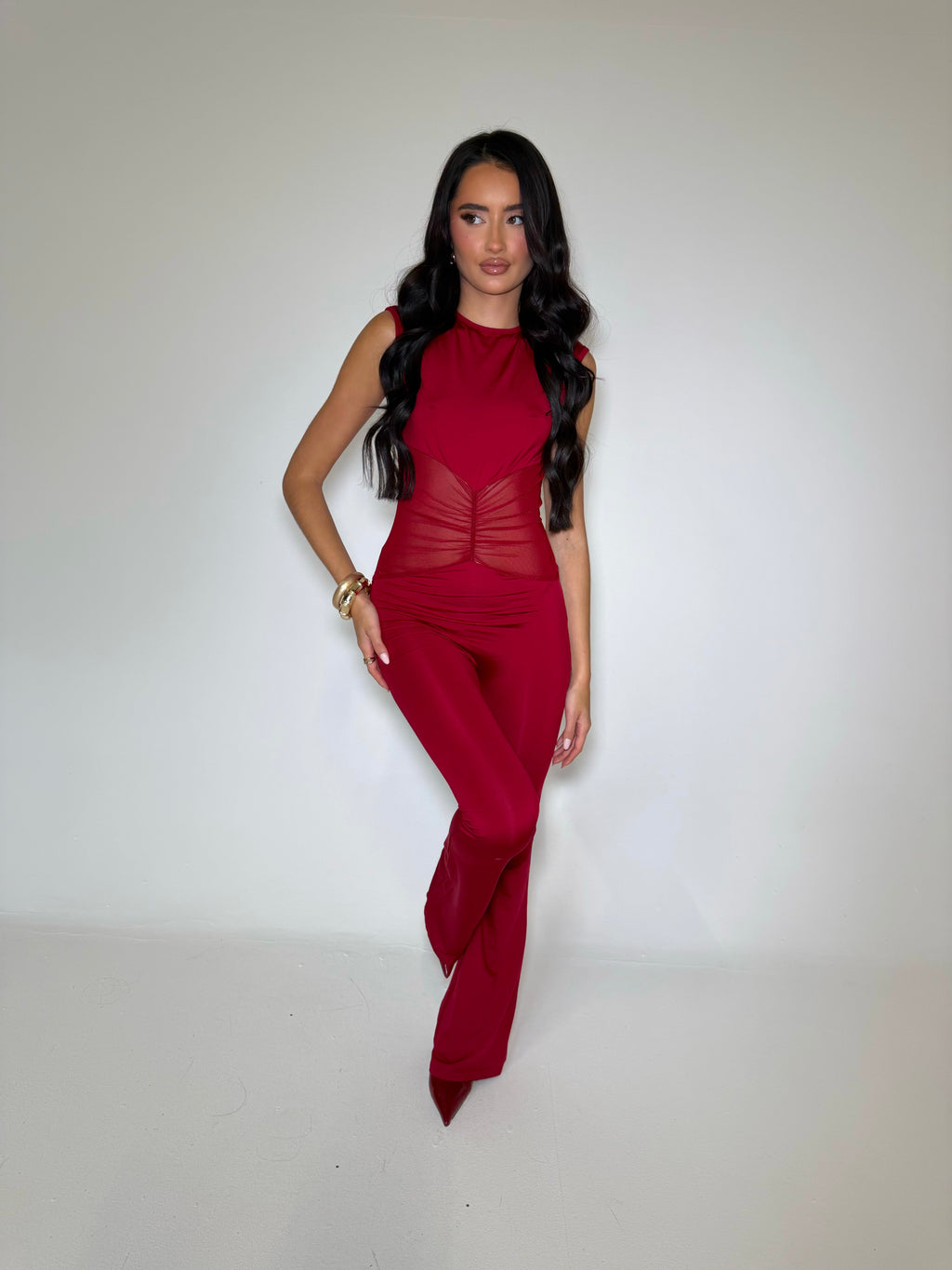 TATIANA JUMPSUIT (WINE)