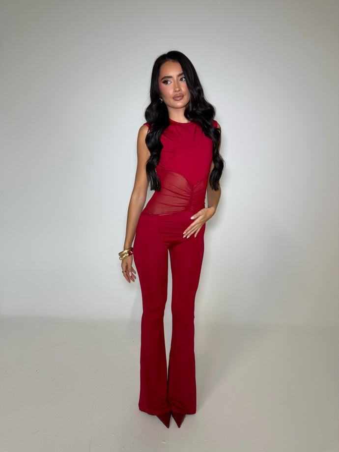 TATIANA JUMPSUIT (WINE)
