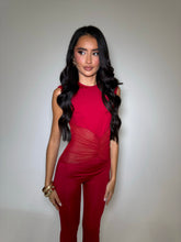 Load image into Gallery viewer, TATIANA JUMPSUIT (WINE)
