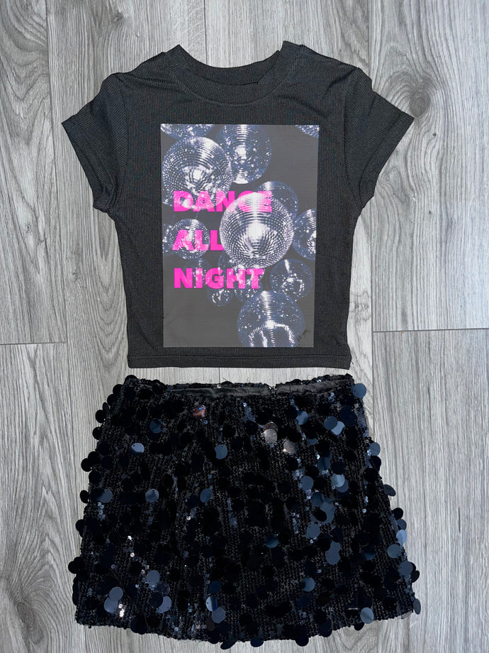 DANCE ALL NIGHT CROP TOP