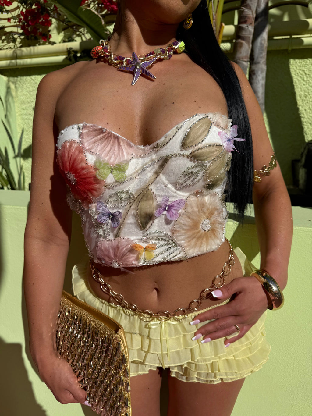 GRACIE CROP TOP (WHITE)