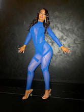 Load image into Gallery viewer, IT GIRL JUMPSUIT (BLUE)
